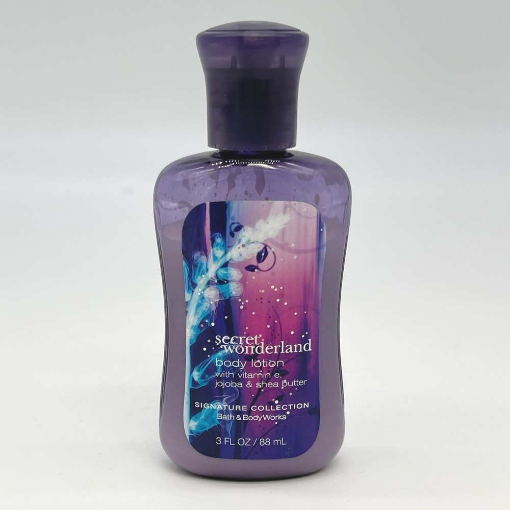 Bath Body Works Secret Wonderland Body Lotion 3oz Travel Size Shimmer Retired